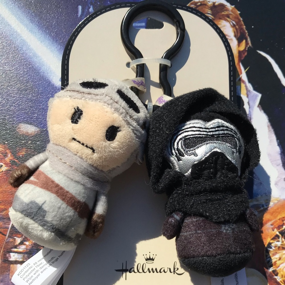 Rey And Kylo Ren Purse/Backpack Clips